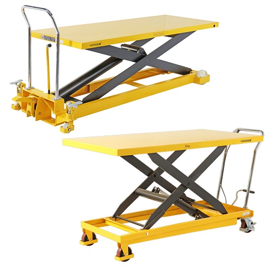 500 Kg Geniş Tablalı Makaslı Platform
